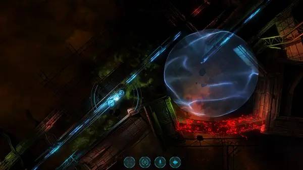 Иллюстрация уровня Revolve с деталями окружения