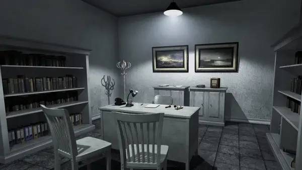 Иллюстрация уровня Rise of Insanity с деталями окружения