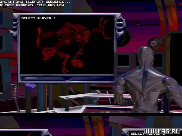 Иллюстрация уровня Rise of the Robots  The Director's Cut с деталями окружения