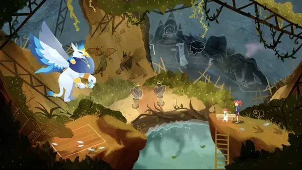 Иллюстрация уровня Rocco's Island  Ring to End the Pain с деталями окружения