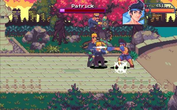 Иллюстрация уровня RoHoEn Rumble с деталями окружения