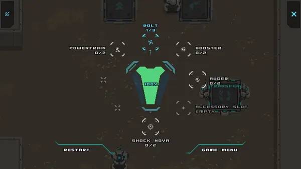 Иллюстрация уровня Rush Rover с деталями окружения