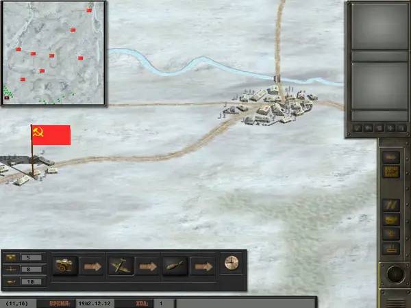 Иллюстрация уровня Русский фронт 2 с деталями окружения