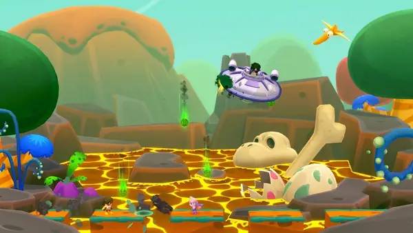 Иллюстрация уровня Ryan's Rescue Squad с деталями окружения