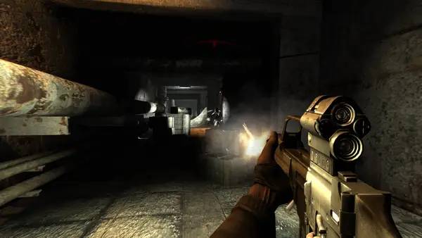 Иллюстрация уровня S.T.A.L.K.E.R. Shadow of Chornobyl - Enhanced Edition с деталями окружения