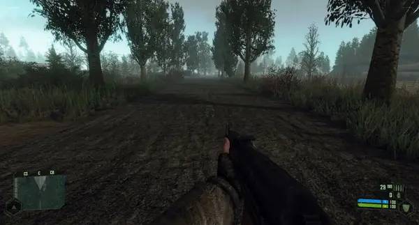 Иллюстрация уровня S.T.A.L.K.E.R. Legacy of Times с деталями окружения