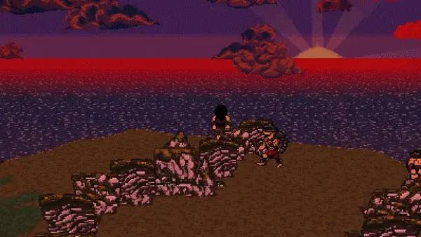 Иллюстрация уровня SAVAGE The Shard of Gosen с деталями окружения