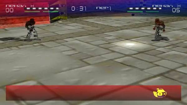 Иллюстрация уровня Savage Arena с деталями окружения