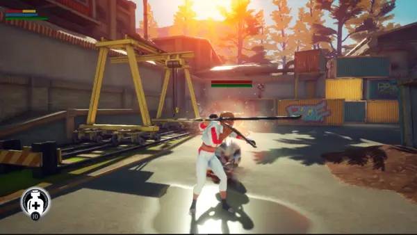 Иллюстрация уровня Save daddy trump 2 The Final Triumph с деталями окружения