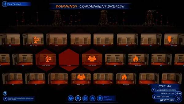 Иллюстрация уровня SCP Strategy с деталями окружения