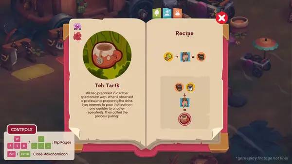 Иллюстрация уровня SEDAP! A Culinary Adventure с деталями окружения