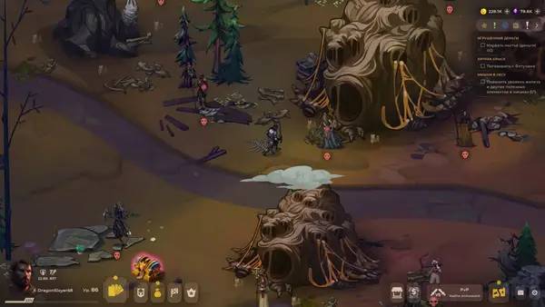 Иллюстрация уровня Sefirot Shards с деталями окружения