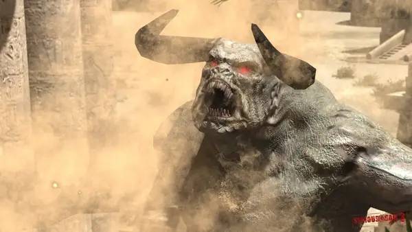 Иллюстрация уровня Serious Sam 3 BFE с деталями окружения