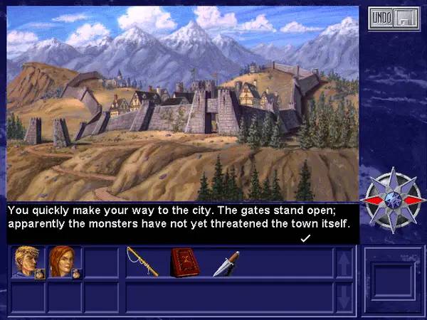 Иллюстрация уровня Shannara с деталями окружения