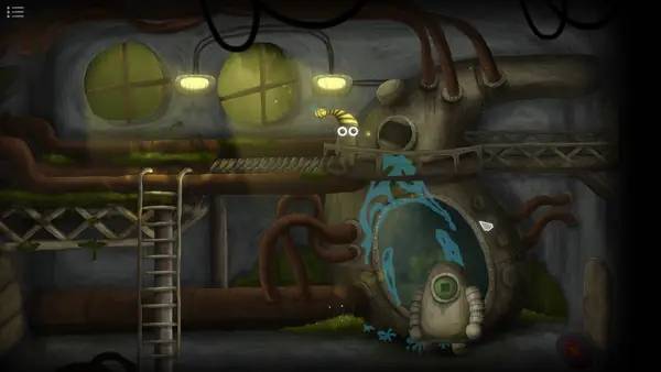 Иллюстрация уровня Shapik The Quest с деталями окружения