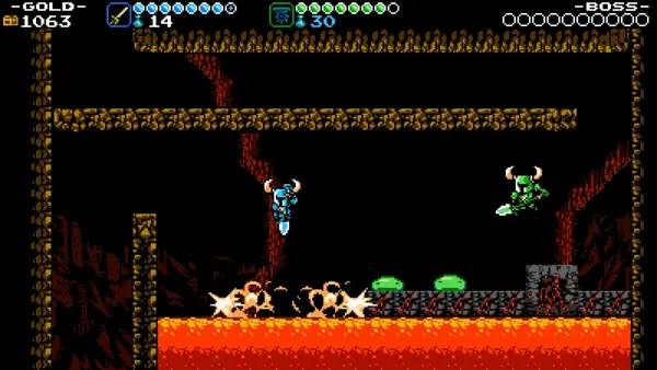 Иллюстрация уровня Shovel Knight Treasure Trove с деталями окружения