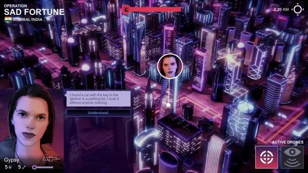 Иллюстрация уровня Sigma Theory Global Cold War с деталями окружения