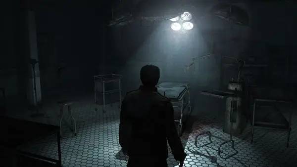 Иллюстрация уровня Silent Hill Homecoming с деталями окружения