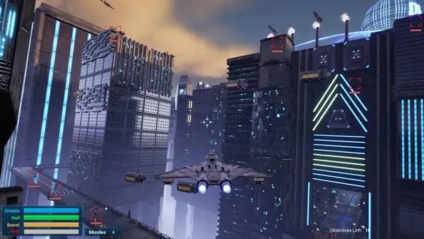 Иллюстрация уровня Silverwing с деталями окружения