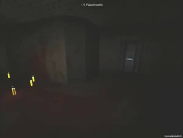 Иллюстрация уровня Slender Space с деталями окружения