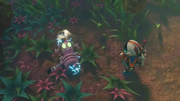 Иллюстрация уровня Space for Sale с деталями окружения