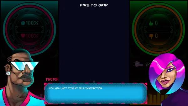 Иллюстрация уровня Space Haters с деталями окружения