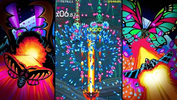 Иллюстрация уровня Space Moth Lunar Edition с деталями окружения