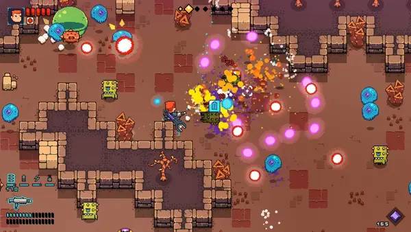 Иллюстрация уровня Space Robinson  Hardcore Roguelike Action с деталями окружения