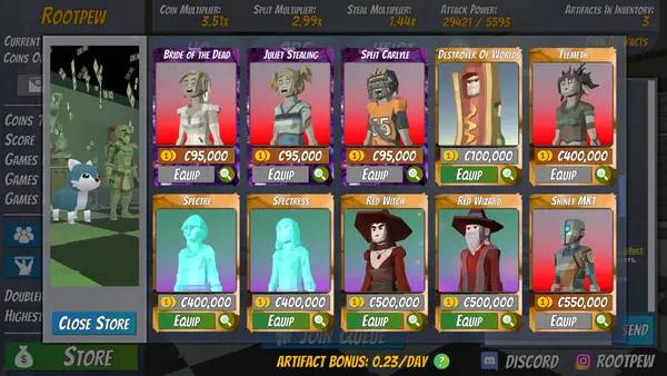 Иллюстрация уровня Split or Steal с деталями окружения