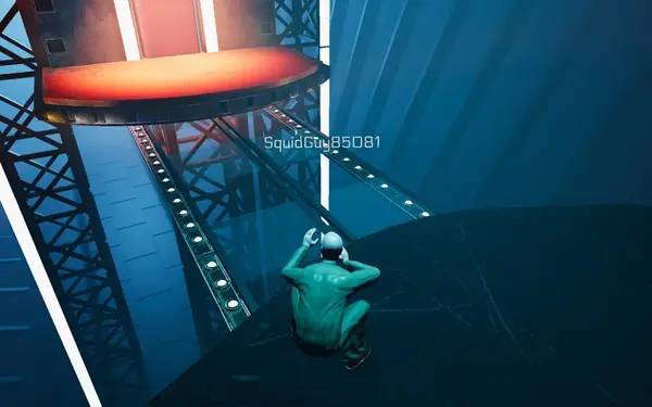 Иллюстрация уровня SQUID GUYS с деталями окружения