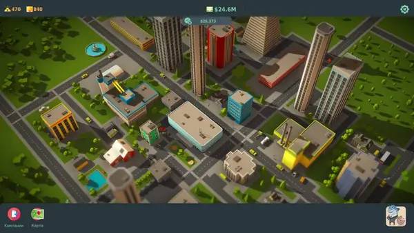 Иллюстрация уровня Stakeholder Game с деталями окружения