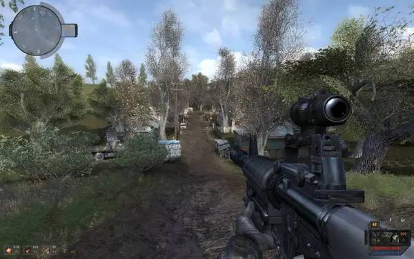 Иллюстрация уровня Сталкер  Call of Pripyat - Путь в Припять + Add-on с деталями окружения