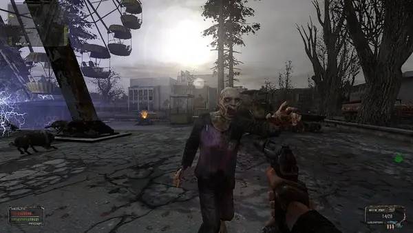 Иллюстрация уровня Сталкер Shadow of Chernobyl - EPILOGUE с деталями окружения