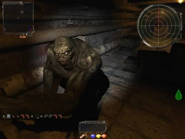 Иллюстрация уровня Сталкер  Shadow of Chernobyl - Тайные Тропы 2 с деталями окружения