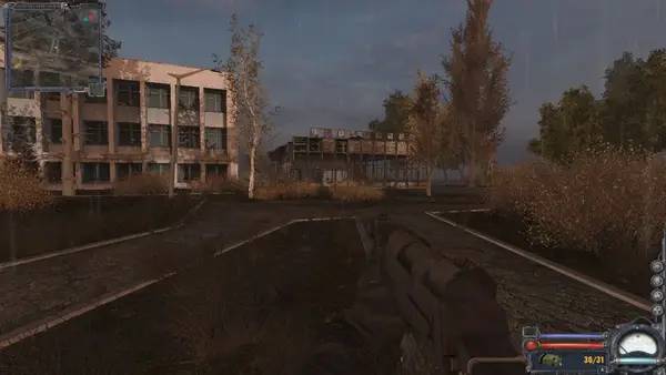 Иллюстрация уровня Сталкер Ермак Последний Рейд с деталями окружения