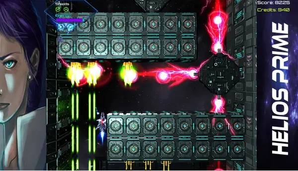 Иллюстрация уровня Star Gods с деталями окружения