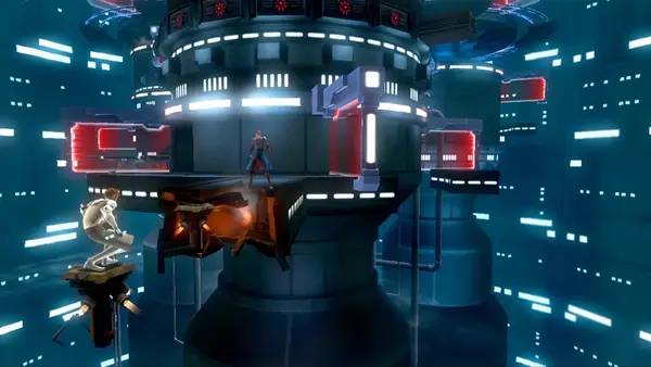 Иллюстрация уровня STAR WARS  The Clone Wars - Republic Heroes с деталями окружения