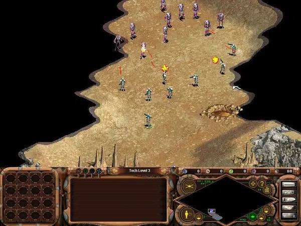 Иллюстрация уровня Star Wars Galactic Battlegrounds Clone Campaigns с деталями окружения