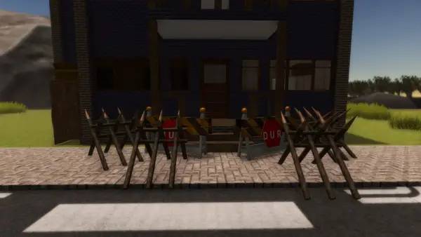 Иллюстрация уровня Stay Alive Apocalypse с деталями окружения