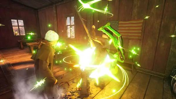 Иллюстрация уровня Steel Ball Race с деталями окружения