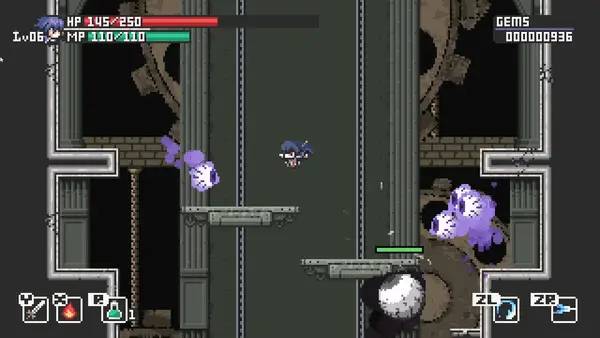 Иллюстрация уровня Steel Sword Story с деталями окружения