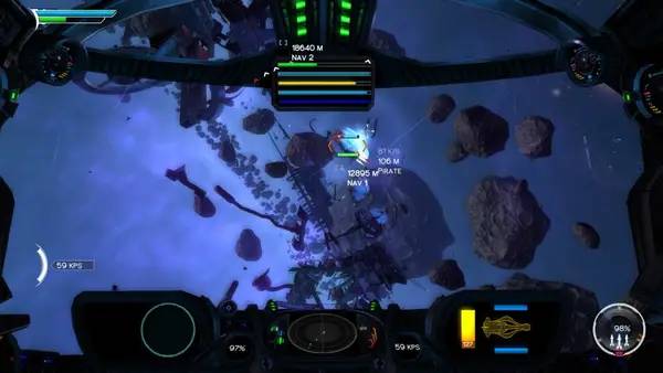 Иллюстрация уровня Stellar Wanderer DX с деталями окружения