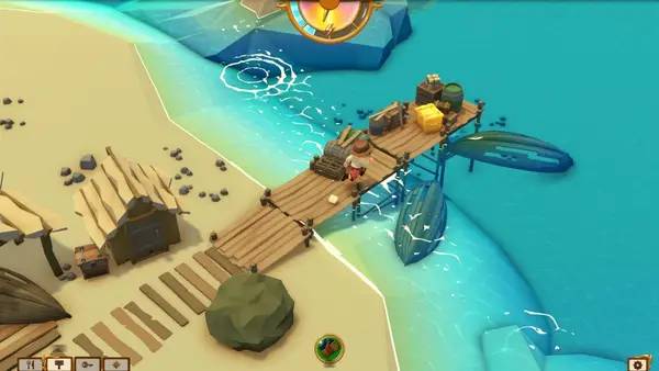 Иллюстрация уровня Stranded Sails - Explorers of the Cursed Islands с деталями окружения