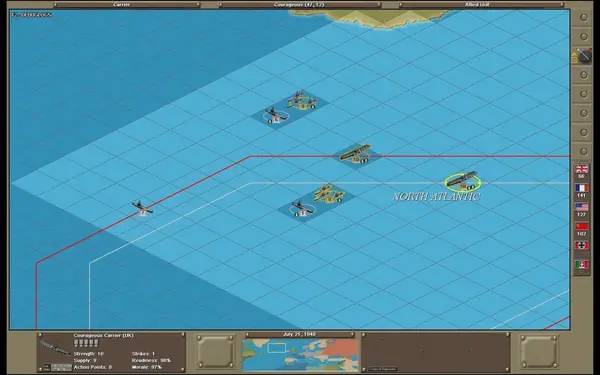 Иллюстрация уровня Strategic Command Неизвестная война с деталями окружения