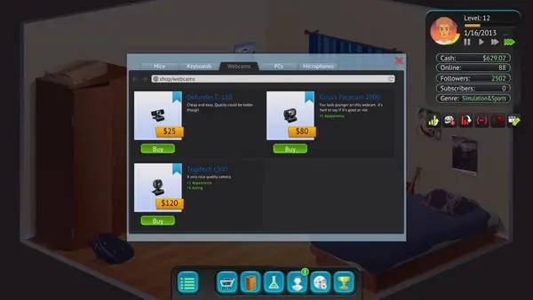 Иллюстрация уровня Streamer's Life с деталями окружения