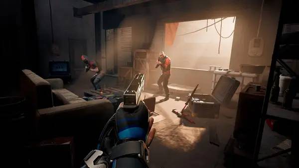 Иллюстрация уровня STRIDE Fates с деталями окружения