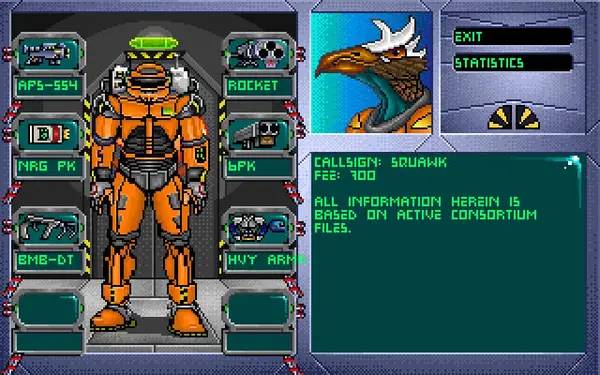 Иллюстрация уровня Strike Squad с деталями окружения