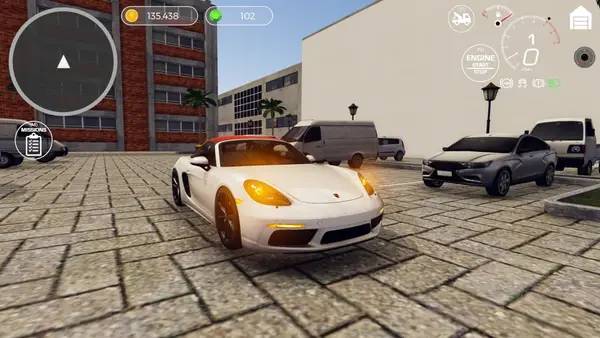 Иллюстрация уровня Suber Driver с деталями окружения