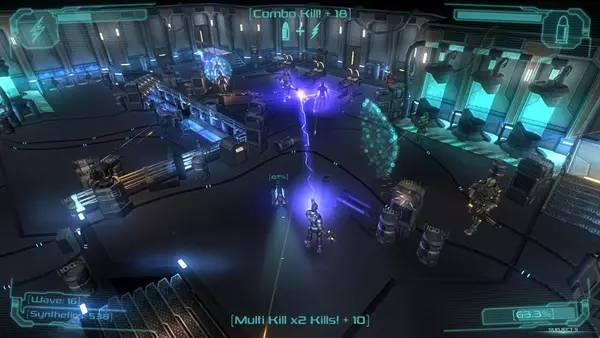 Иллюстрация уровня Subject 9 с деталями окружения