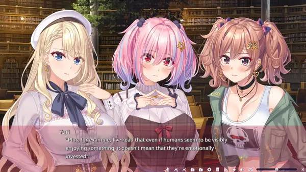 Иллюстрация уровня Succubus Sessions  Mami Mamiya's Sweet Slice of Hell с деталями окружения
